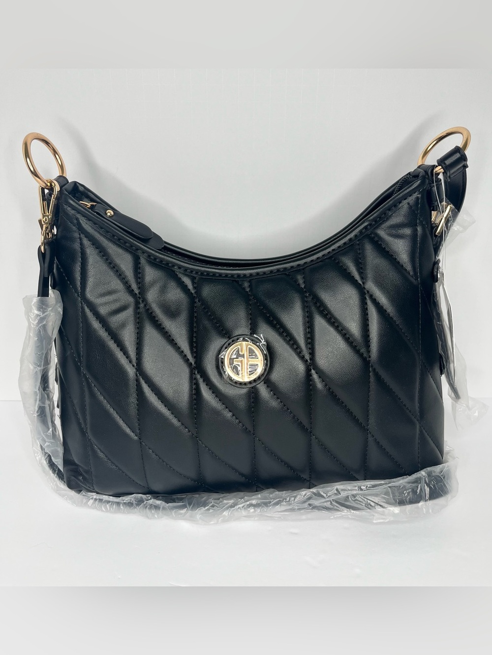 Giani Bernini Small Quilted Soft Shoulder Crossbody